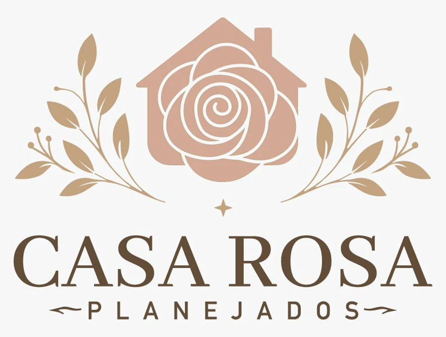 Casa Rosa Planejados: rosa dentro de uma casa